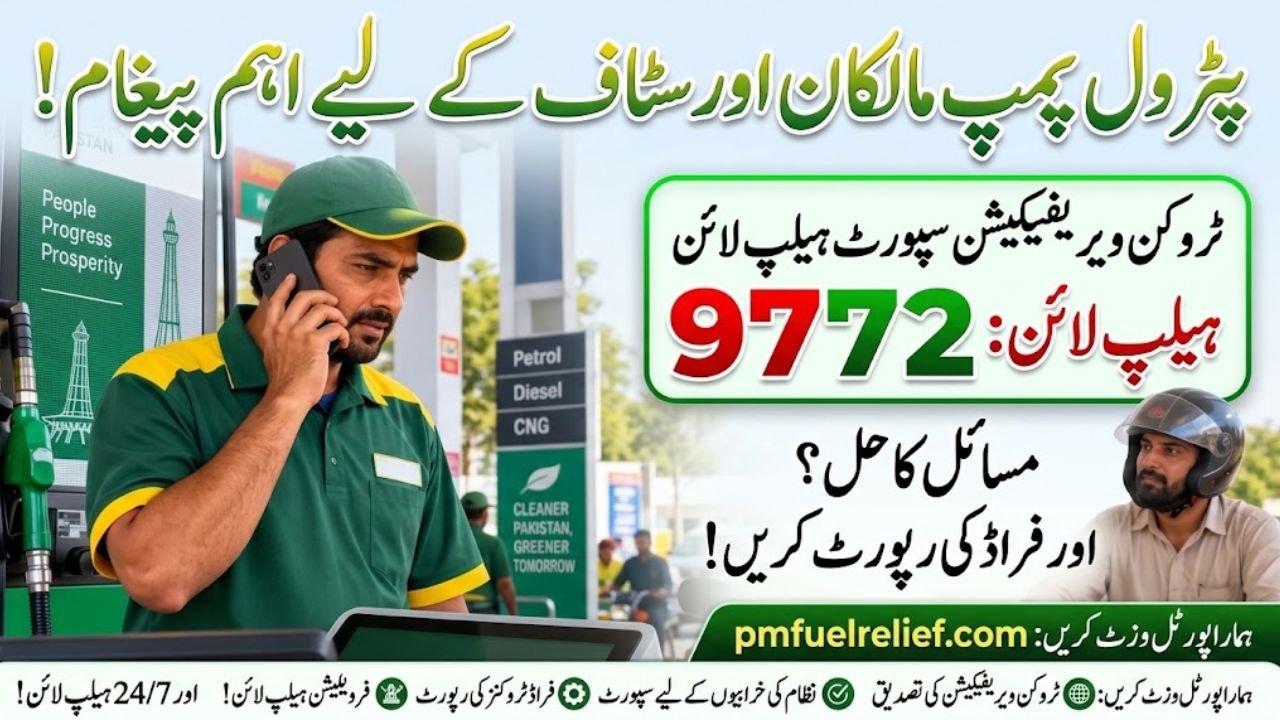 9772 Helpline for Petrol Pump Owners