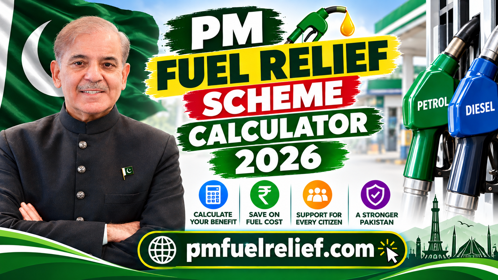 PM Fuel Relief Scheme Calculator